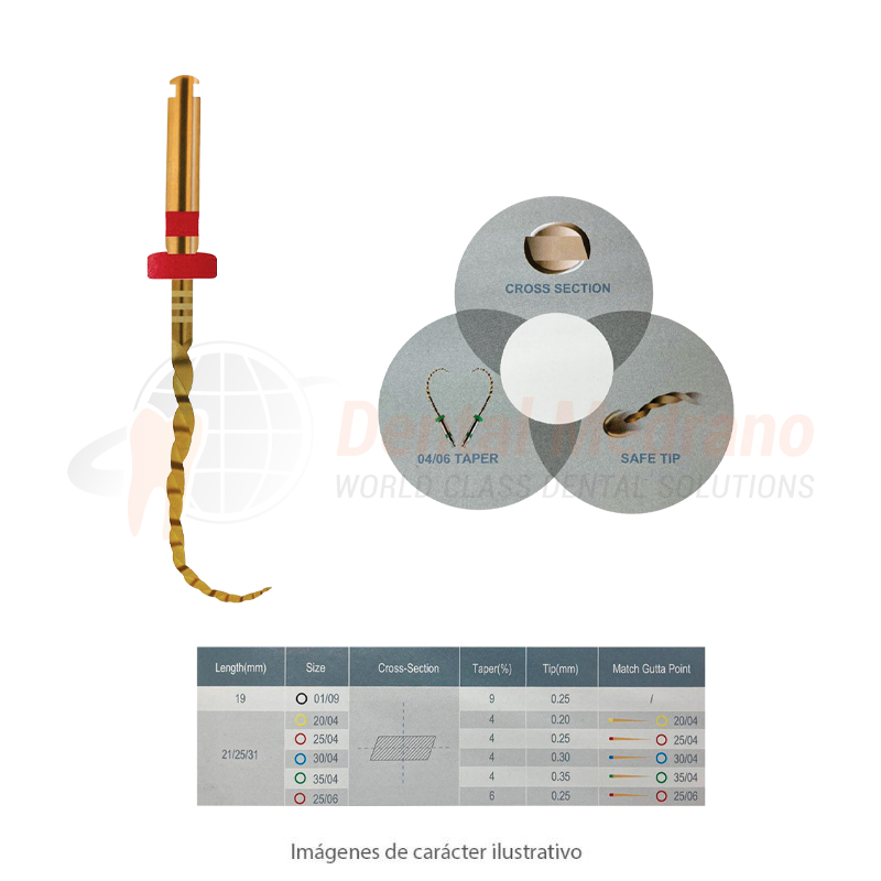 LIMAS PRO FLEXI FILE Gold univ. rotat x6 CMemory