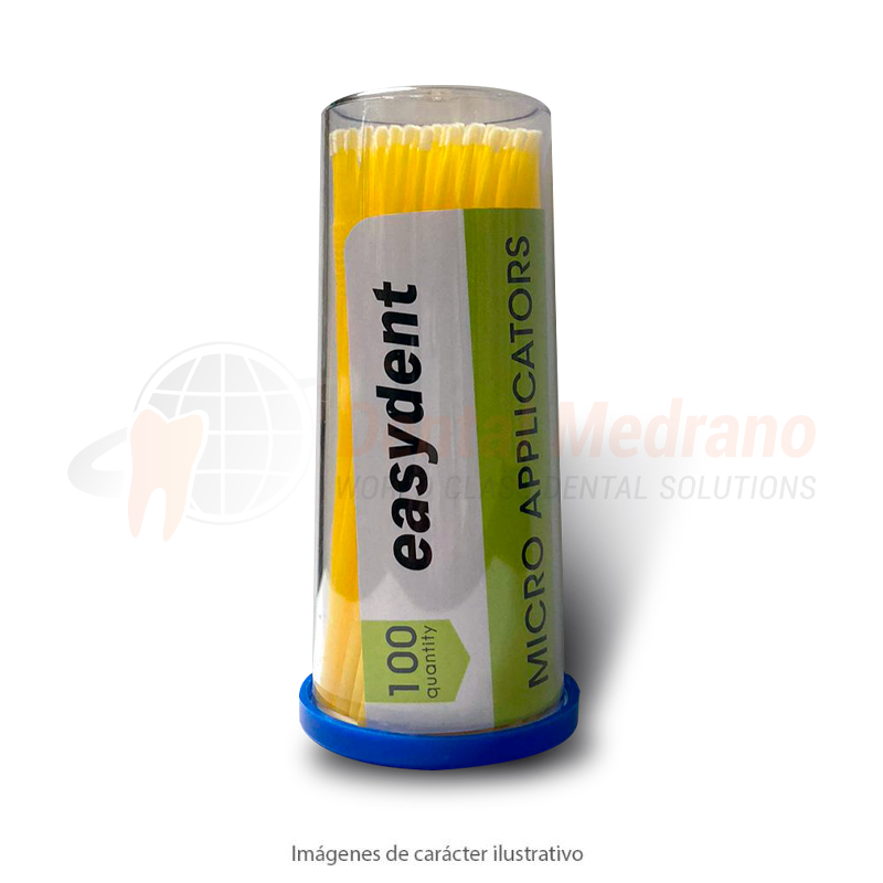 Aplicador T/Microbrush FINO amarillo ma003#2 1.9mm