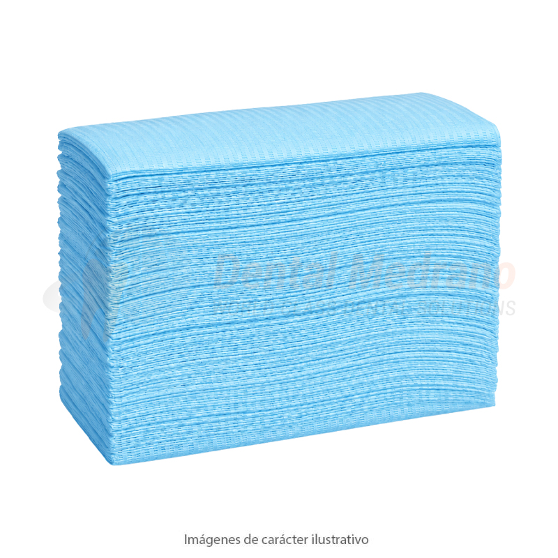 Compresas 3 capas caja x500 CELESTE Italianas