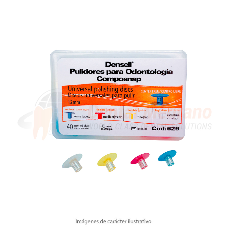 DISCOS COMPOSNAP KIT SIN MANDRIL