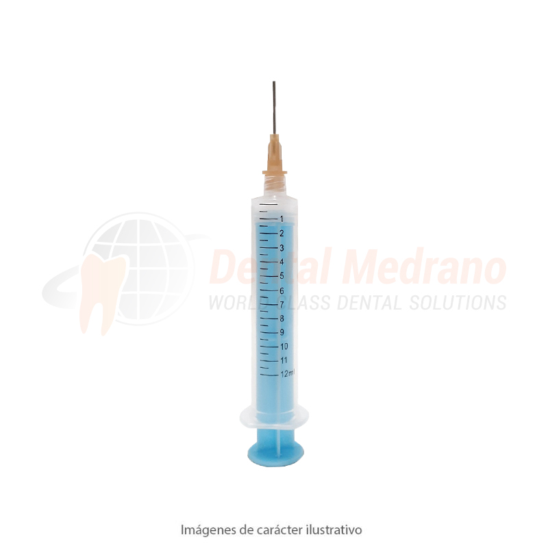 Jeringas P/IRRIGACION 12ml siliconada x20+20 can.