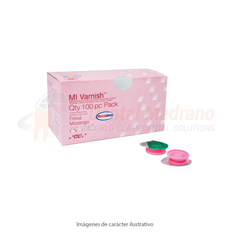 BARNIZ MI Varnish Fluorado frutilla x1 0.4ml GC