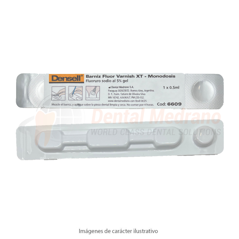 Barniz FLUOR VARNISH XT Monodosis 0.5ml  5% fluoru