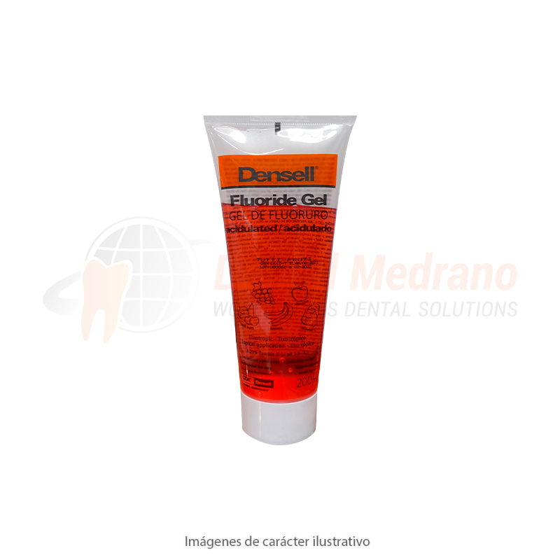 FLUOR GEL Acidulado – TuttiFruti 200ml Niños