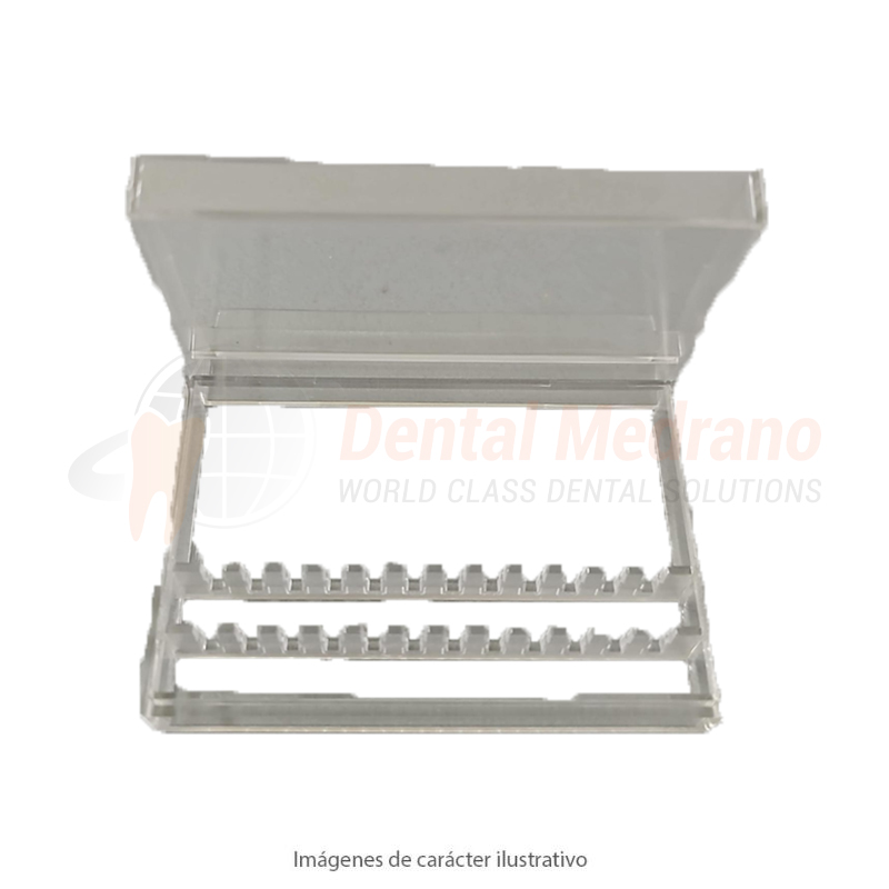 FRESERO FG+CA x12 plastico c/tapa cristal p/fresas