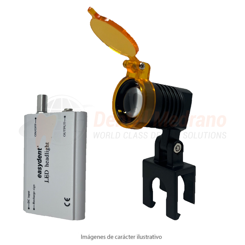 Fuente Luz para Lupa Led con clip DY-004 portatil