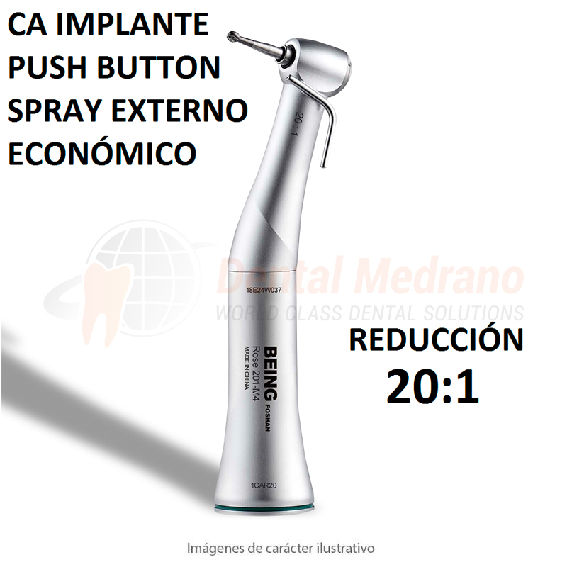 CONTRAANGULO ROSE 20:1 201 1CAR20- para implante