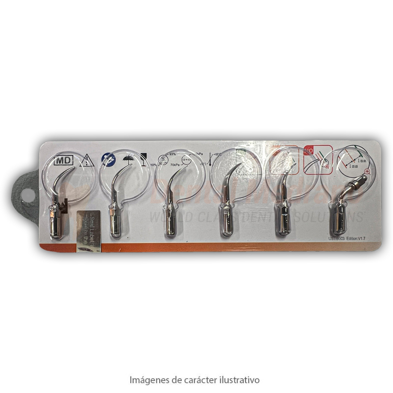 PUNTAS CAVITADOR x6 EMS 2+G1 G2 G4 P1 Endo1 GDK