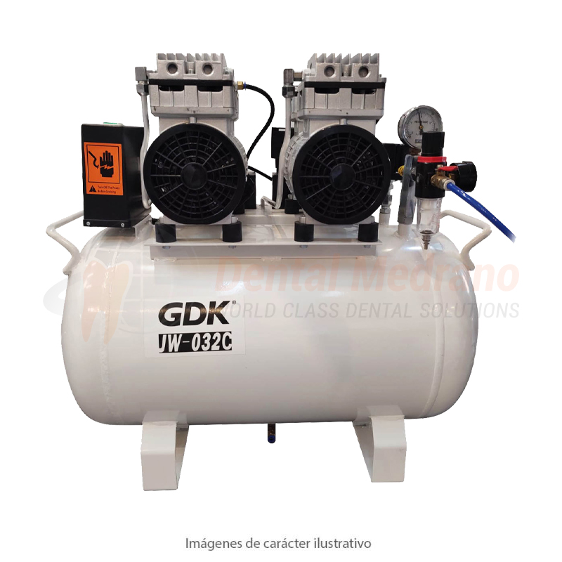 COMPRESOR GDK 2.2HP 55L - LIBRE DE ACEITE #