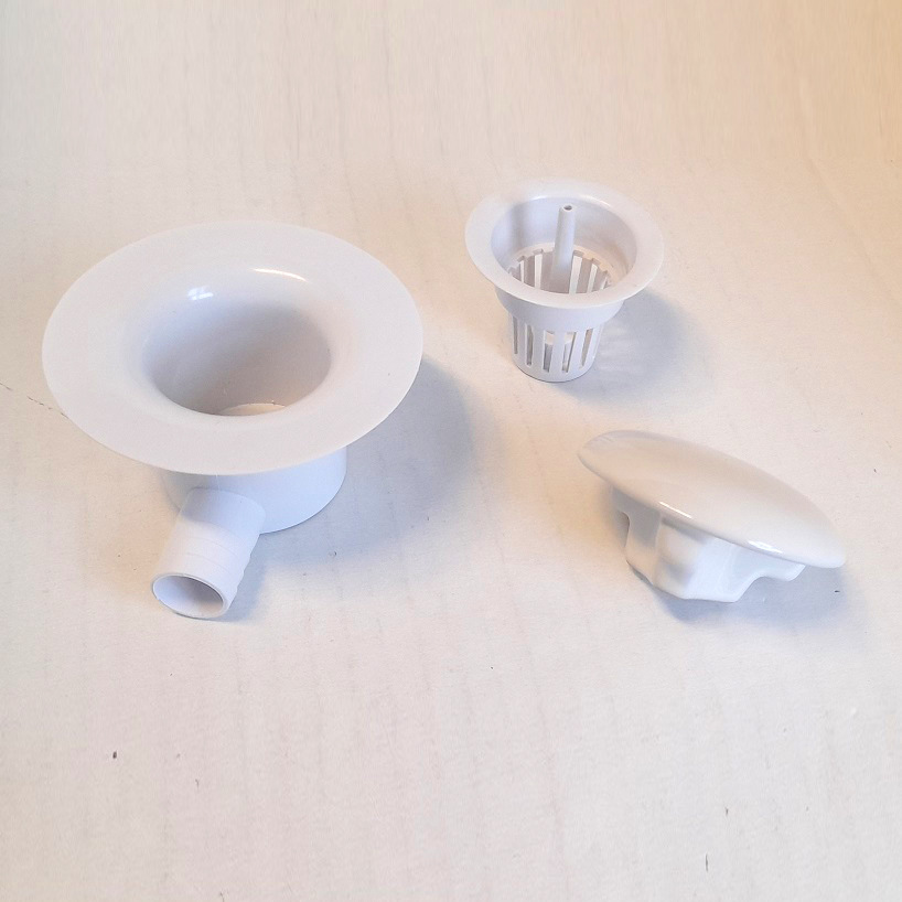 REPUESTO CX036 Kit drenaje salivadera cerámica