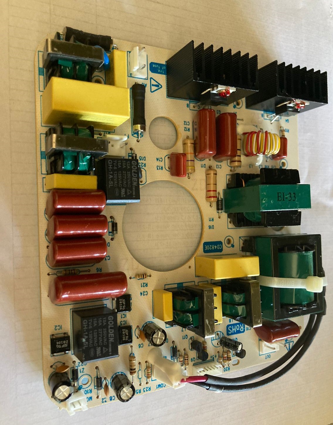 REPUESTO codyson 4820 placa principal potencia