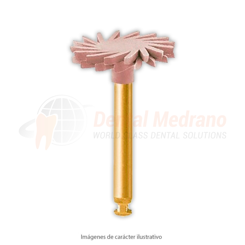 Pulidor CA Diamant disco Diam-Twist Medio Rosa p/c