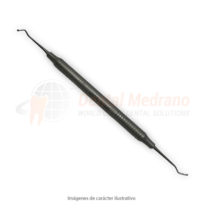 Excavador doble No.17 Medis 120.0304.H1 mango anat