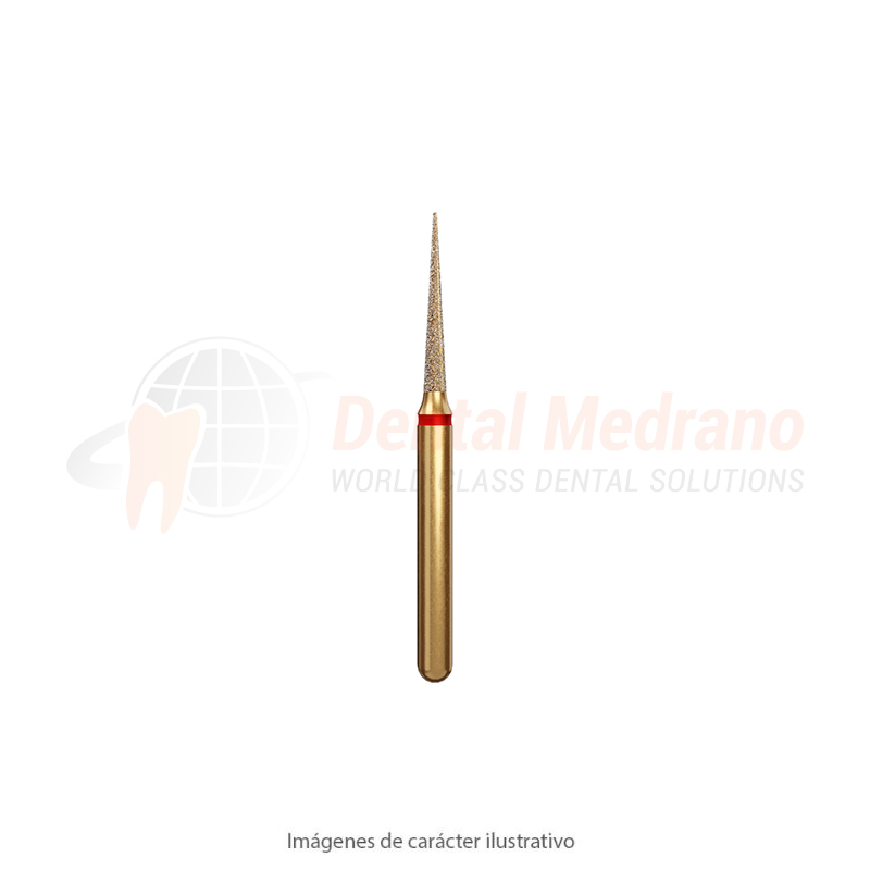 Piedra Diam FG 858/012F Diatech G858 aguja-piram 8