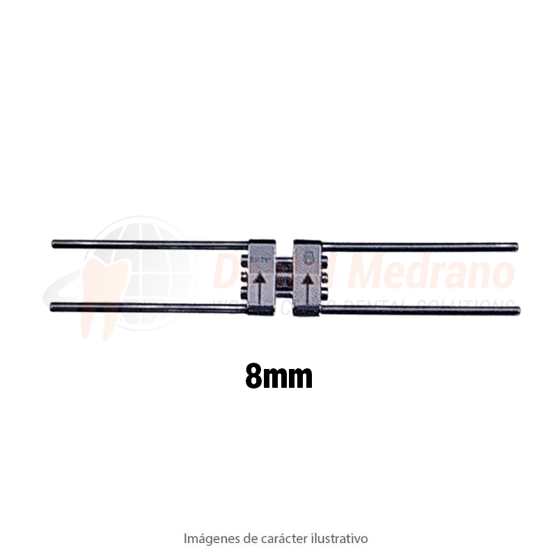 Tornillo Disyuntor 8mm rapido acero inox Easydent